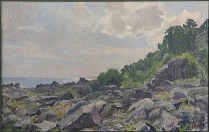 Coastal Landscape by Erik William Johnson