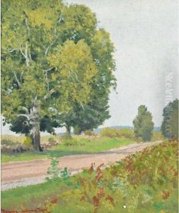September Side Road by Franz Hans Johnston