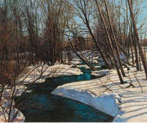 Afternoon Shadows by Franz Hans Johnston