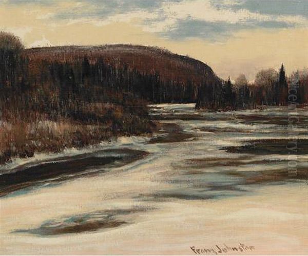 River In Winter - view 1