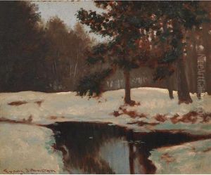 The Still Pool by Franz Hans Johnston