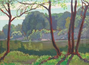 Spring Landscape by Franz Hans Johnston