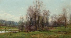 Marsh And Meadows by Hugh Bolton Jones