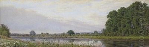 Above Godstow-on-thames - view 1