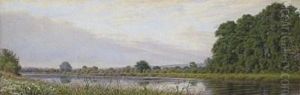 Above Godstow-on-thames by Josiah Clinton Jones