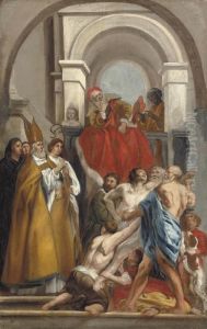 Saint Martin Healing A Possessed Man Saint Martin Healing A Possessed Man