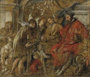 Saint Ives Receiving Supplicants Saint Ives Receiving Supplicants
