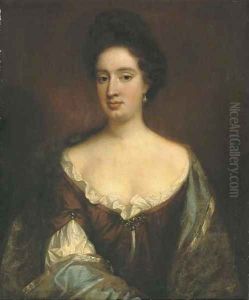 Portrait of Lady Sarah Benson by William Wissing or Wissmig