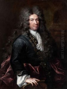 Portrait De Gentilhomme by Jean-baptiste Jouvenet