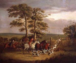 Hunting Scene by Dean Wolstenholme, Jr