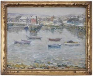 Rockport In Winter by Charles Salis Kaelin
