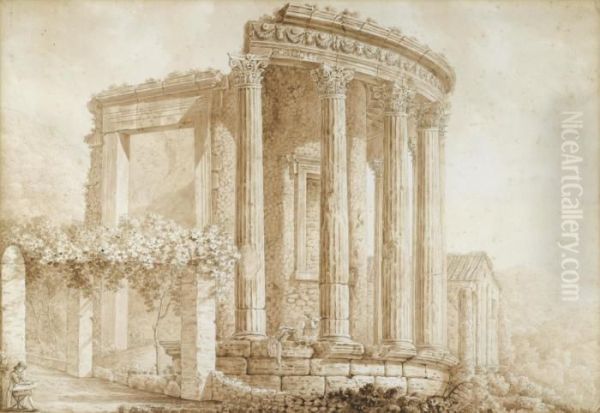 The Temple Of The Sybil, Tivoli - view 1