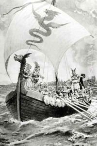 Viking Raiders by Archibald Webb
