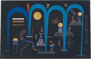 Ohne Titel - Werk 1941.719 by Wassily Kandinsky
