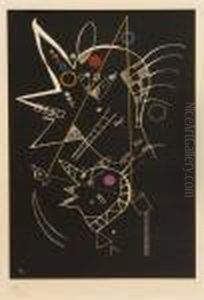 Black Abstraction by Wassily Kandinsky