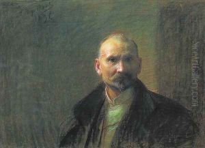 Self-Portrait II by Leon Wyczolkowski