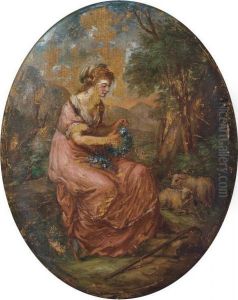 A Shepherdess In A Landscape