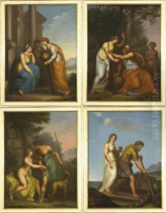 Quattro Scene Mitologiche by Angelica Kauffmann