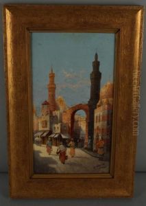 Orientalische Strasenszene