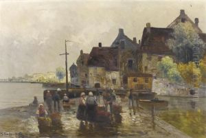 Fischmarkt Am Hafen