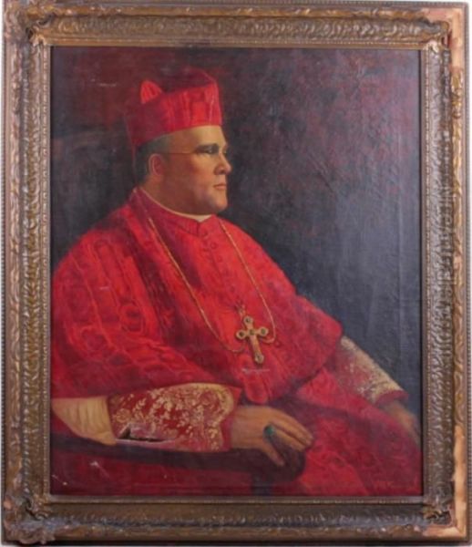 A Portrait Of A Roman Catholic Cardinal - view 1