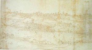 View of Segovia by Anthonis van den Wyngaerde