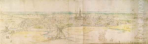 Panoramic View of SHertogenbosch, c.1545-50 - view 1
