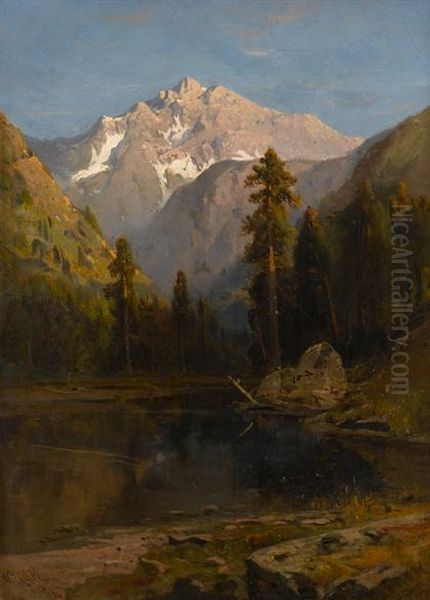 Snow Capped Mountains - view 1