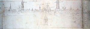 Bruges by Anthonis van den Wyngaerde