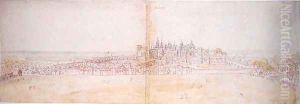 Richmond Palace from the North-west