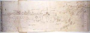 Bruges 2 by Anthonis van den Wyngaerde