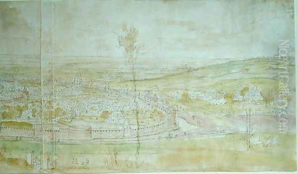Panoramic View of Brussels - view 1