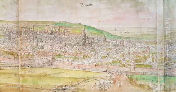 Panoramic View of Brussels 2 - view 1