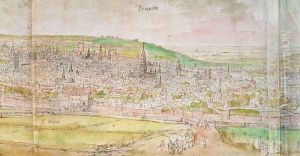 Panoramic View of Brussels 2