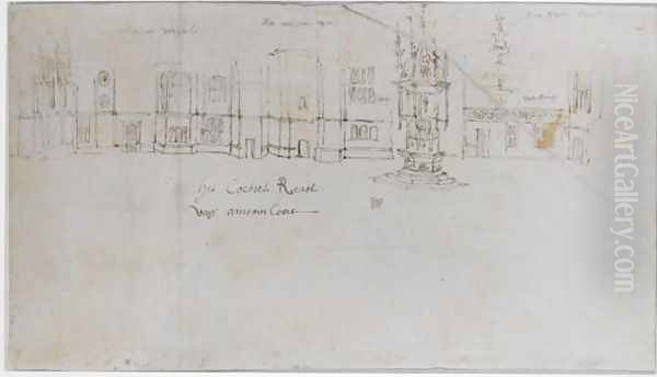 The Fountain Court, Hampton Court Palace, c.1544 - view 1