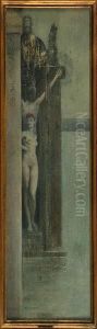 Un Sortilege by Fernand Khnopff