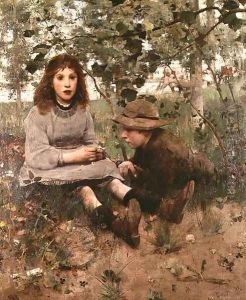 A Day Dream by Edward Arthur Walton