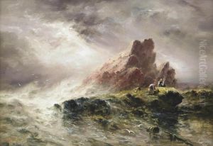 Rocks Near L'etacq, Jersey by S.L. Kilpack
