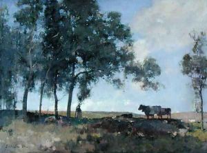 Autumn Sunshine, 1884 by Edward Arthur Walton