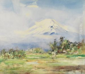 Spring View Of Mt. Fuji