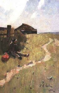 The Wayfarer, 1881 by Edward Arthur Walton