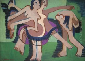 Tanzgruppe by Ernst Ludwig Kirchner