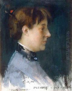 Portrait of Beatrice Crawhall, 1886 Portrait of Beatrice Crawhall, 1886