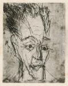 Portrait Prof. Goldstein by Ernst Ludwig Kirchner