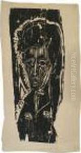 Dunkles Madchen by Ernst Ludwig Kirchner