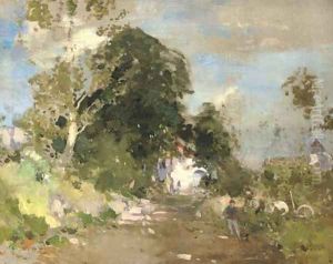 The Road to the Farm by Edward Arthur Walton