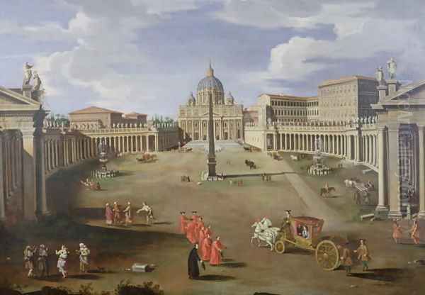 A View of St. Peter's in Rome - view 1
