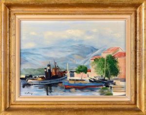 Le Petit Port by Jean Kisling