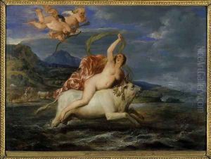 Europa and the Bull, 1650 by Frans Wouters