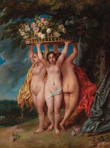 The Three Graces by Frans Wouters